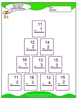 İşlemler yaprak test
